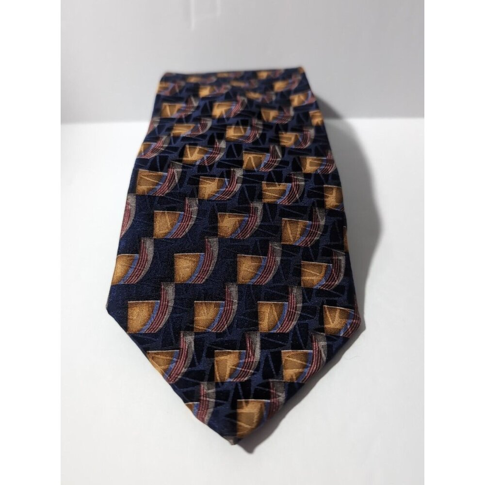 Adorno Exclusive Creations Men's Necktie Polyester Abstract Made In USA